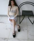 韓國 Rockfish Toe Cap Ballet Flats【RH014】