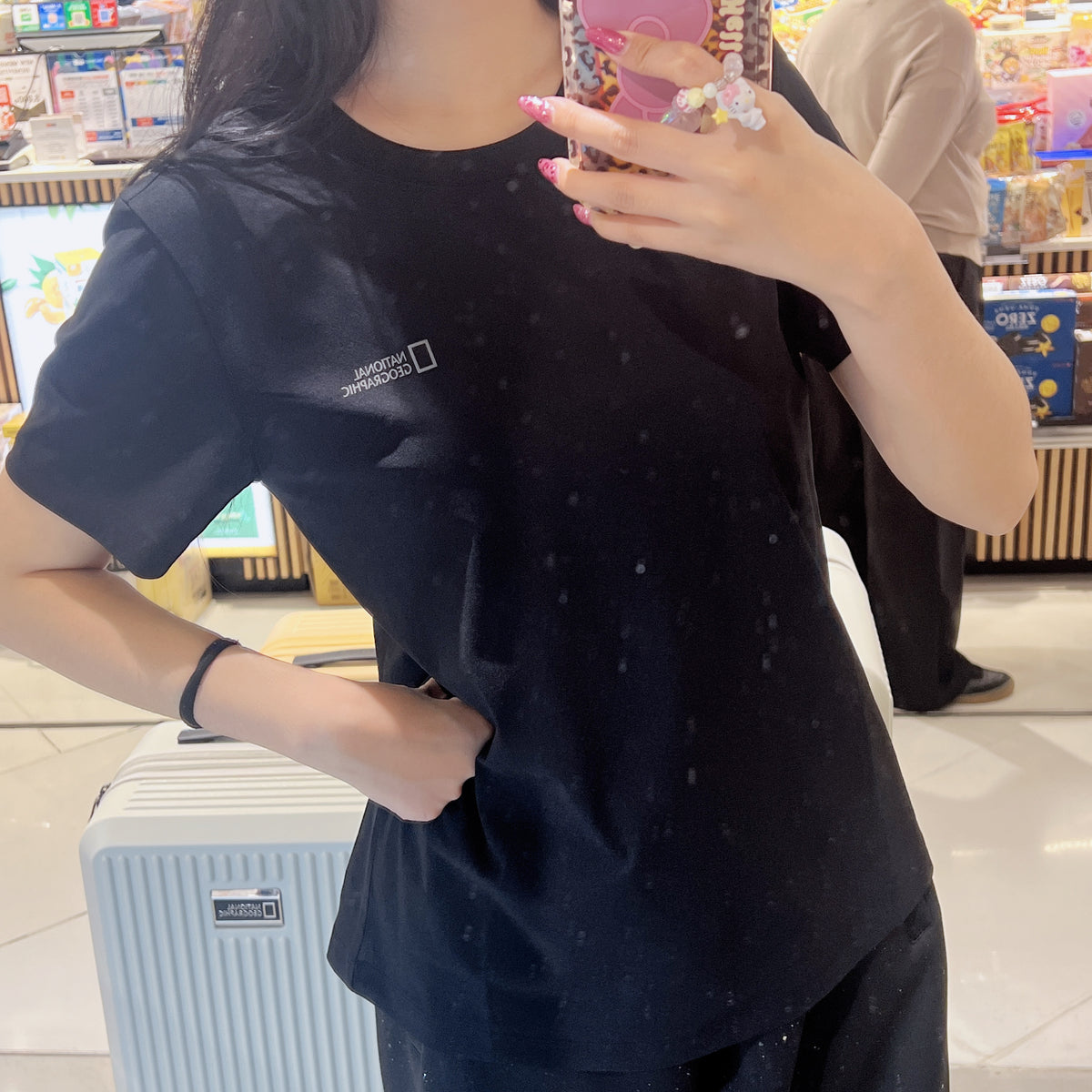 韓國 National Geographic Women's Kraz Short Sleeve T-shirt【NG886】