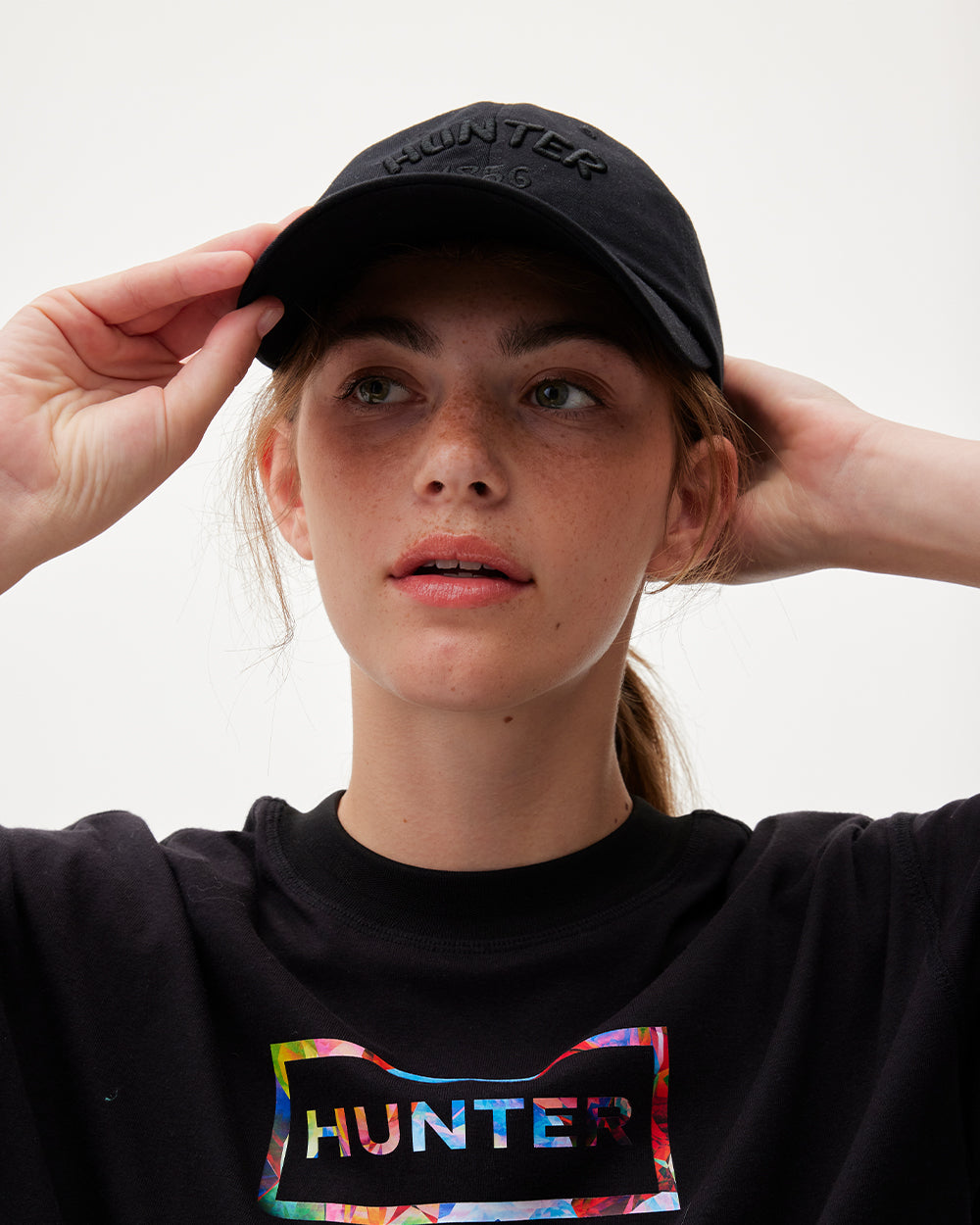 韓國 Hunter Unisex Embroidery 1856 Cap【HR037】