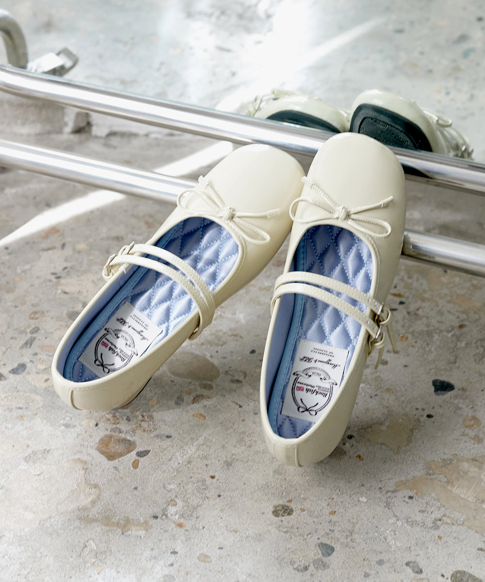 韓國 Rockfish Square Toe Two Strap Mj (4Cm)【RH011】
