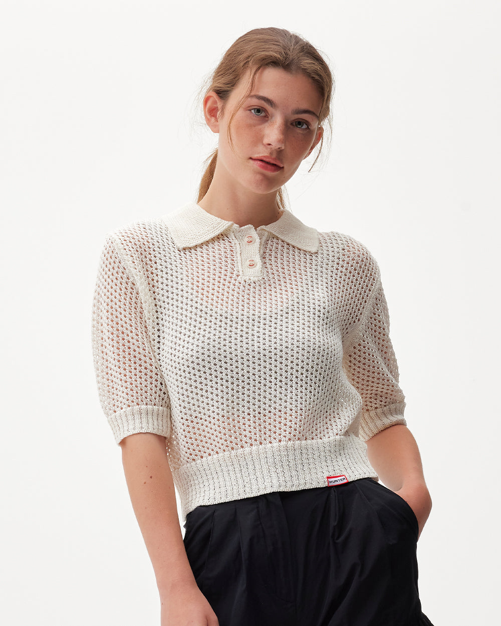 韓國 Hunter Women's Cropped Short Sleeve【HR039】