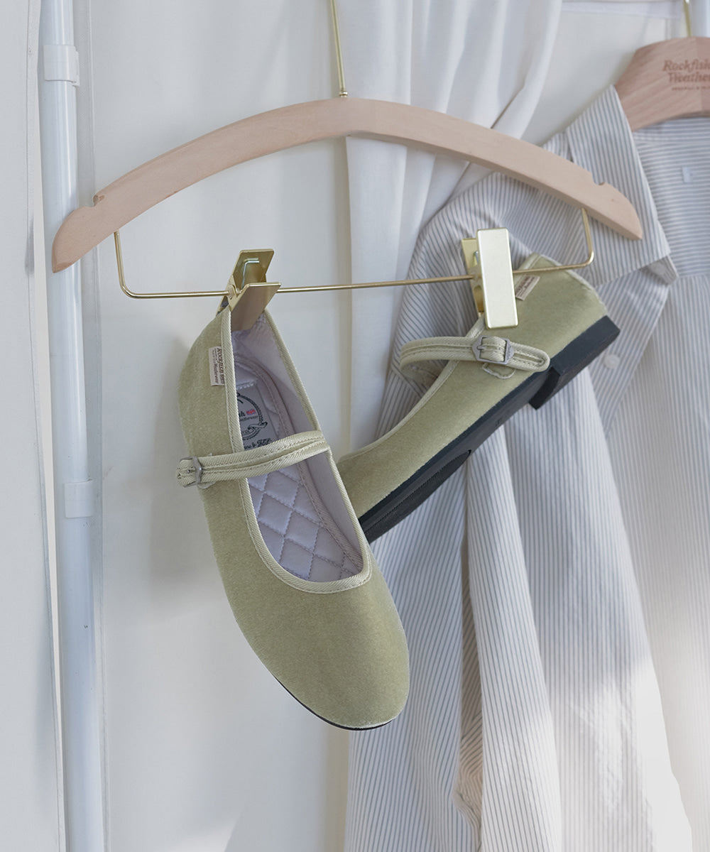 韓國 Rockfish Bella Quilted Maryjanes【RH013】