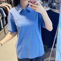 韓國 National Geographic Cooling Stretch Short Sleeve Collared T-shirt【NG949】