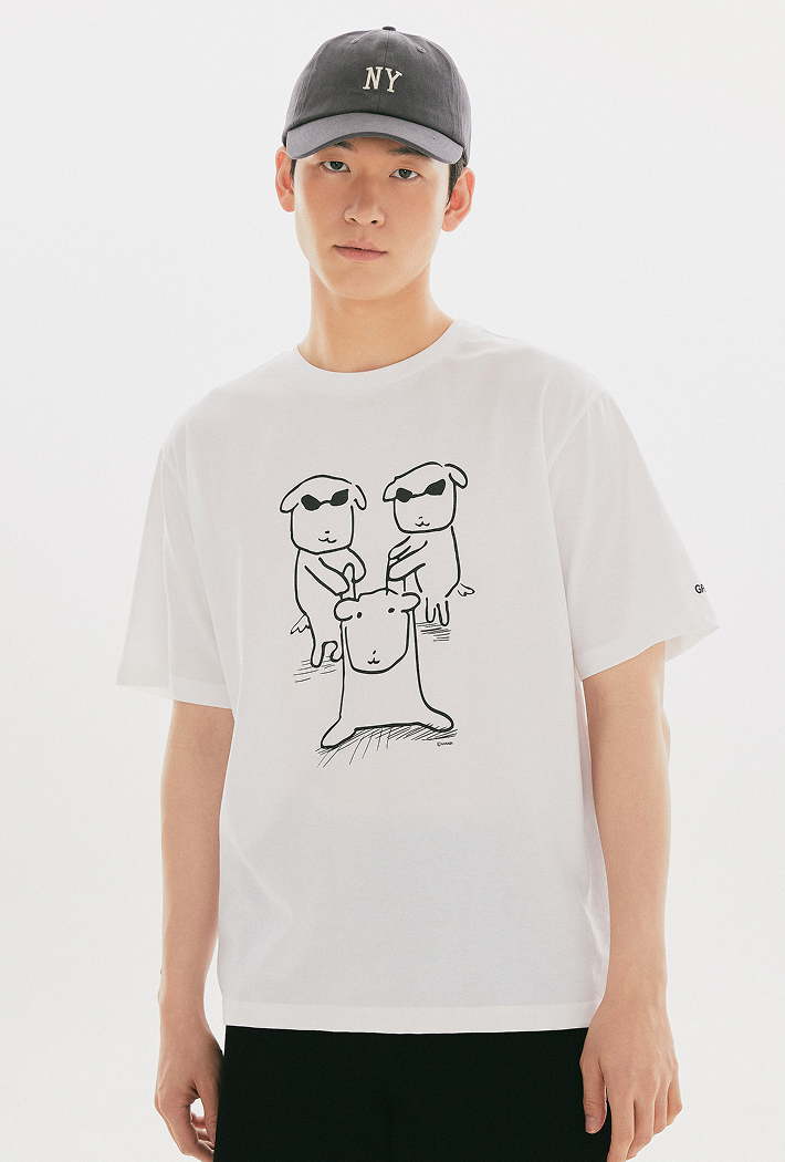 韓國 SPAO Ganadi Short Sleeve T-shirt【SP429】