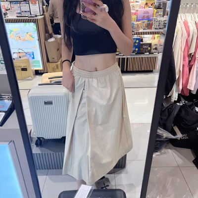 韓國 National Geographic Women's ADELIE Cool Elastic A-Line Skirt (涼爽防曬面料)【NG935】