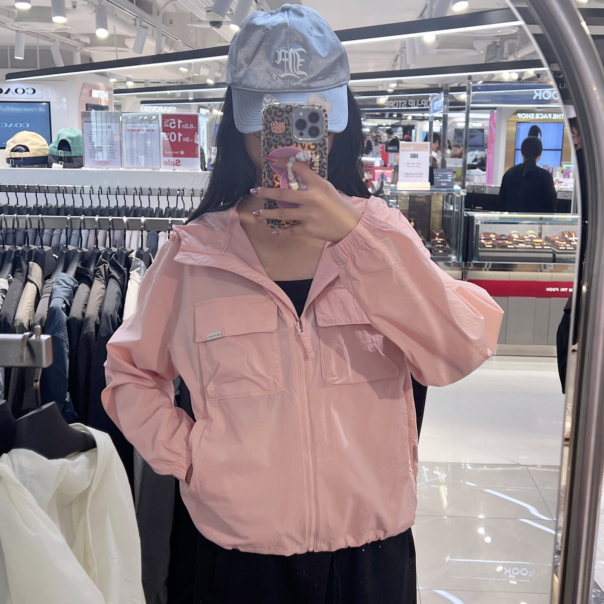 韓國 Snowpeak Root Women's Pocket Windbreaker (防水防曬面料)【SN161】