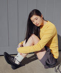韓國 Rockfish Bliss Heel Laceup Sneakers【RH006】