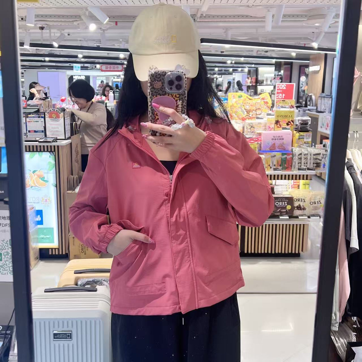 韓國 National Geographic Women's Rio Stretch Hooded Full Zip (防曬面料)【NG876】