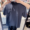 韓國 National Geographic Freeze Stretch Semi-Overfit Pocket Short Sleeve T-shirt (涼爽速乾防曬面料)【NG853】