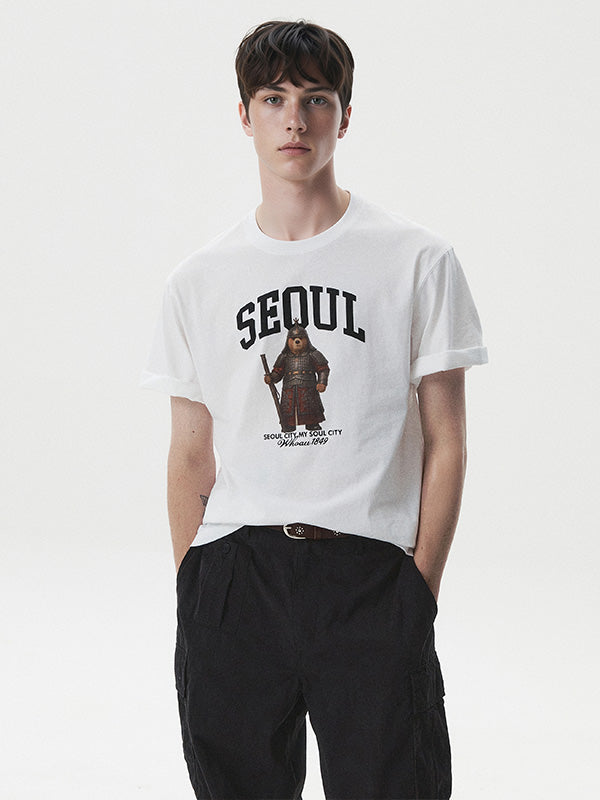 韓國 WhoAU Chosun Music Steve T-shirt【WA371】