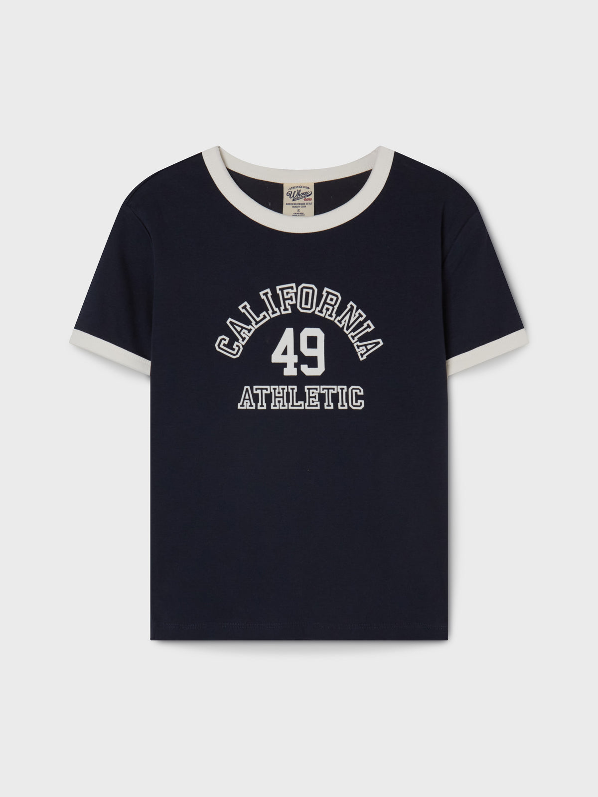 韓國 WhoAU Campus Ringer T-shirt【WA375】