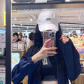 韓國 National Geographic Embroidered Small Logo Baseball Cap【NG927】