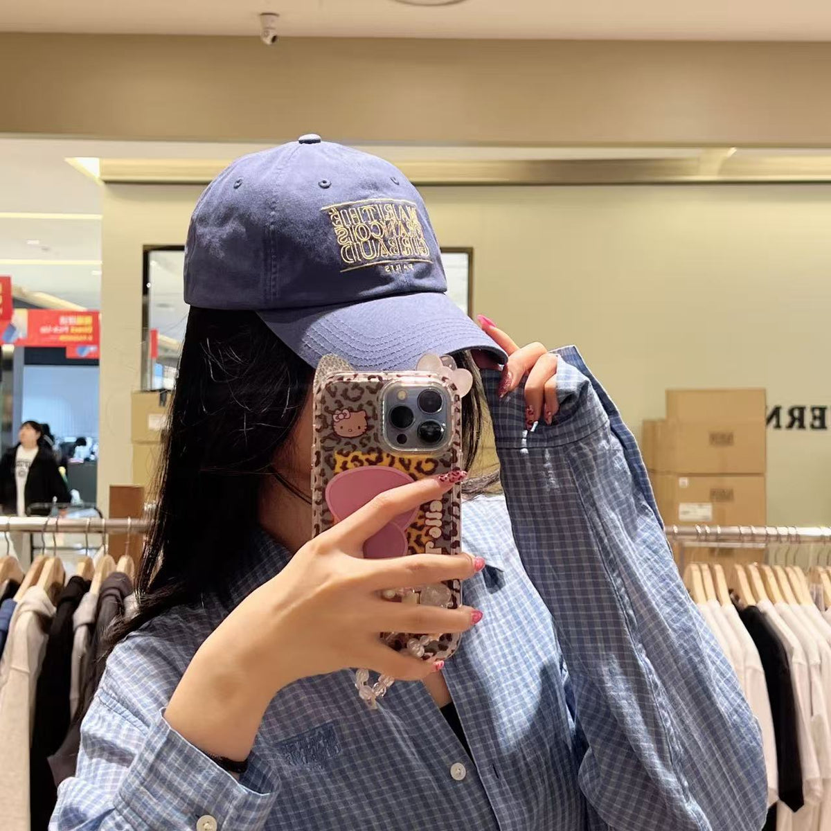 韓國 Marithe Francois Girbaud Outline Classic Logo Cap【MD224】