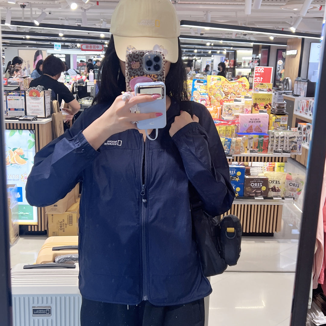 韓國 National Geographic Crest 2-Way Crossbody Bag【NG897】