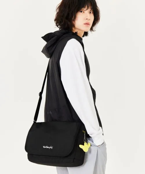 韓國 Mark Gonzales Angel Keyring Basic Messenger Bag【MG373】