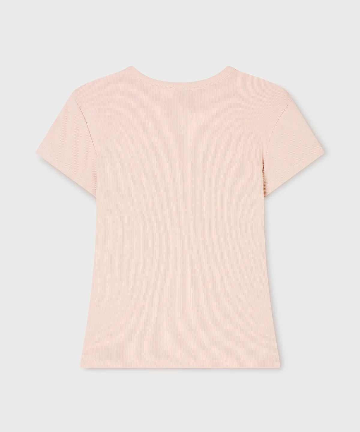 韓國 WhoAU Ribbed Side String T-Shirt【WA348】