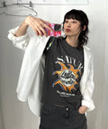 韓國 Satur Sun Retro Graphic Short Sleeve T-shirt【SR405】