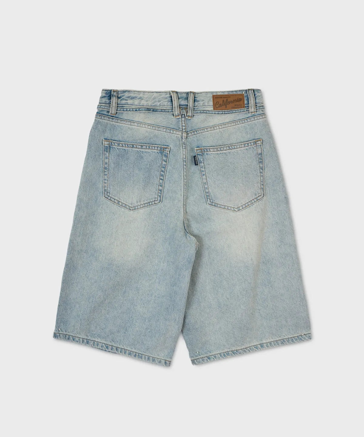 韓國 WhoAU Bermuda Denim Pants【WA286】