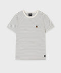 韓國 WhoAU Steve Multi Stripe T-shirt【WA338】