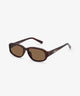 Brown Lens + Leopard Frame