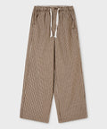 韓國 WhoAU Seersucker Stripe Pants【WA339】