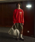 韓國 Satur Canvas Big Duffle Bag【SR378】