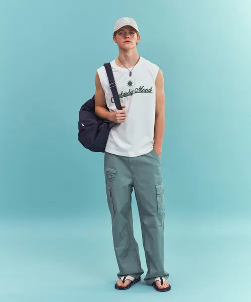 韓國 Satur Canvas Drawstring Bag【SR379】