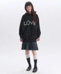 韓國 Ambler Crayon Love Graphic Hoodie【AR172】