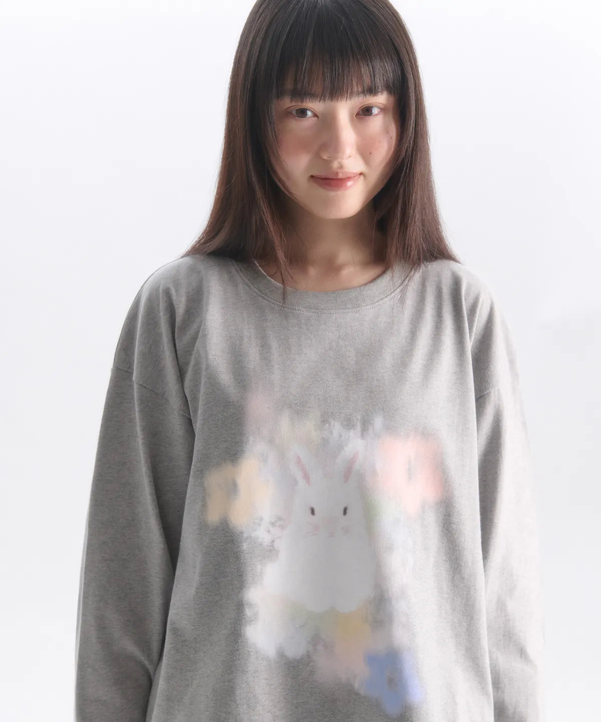 韓國 Ambler Flower In Spring Graphic Long Sleeve【AR174】