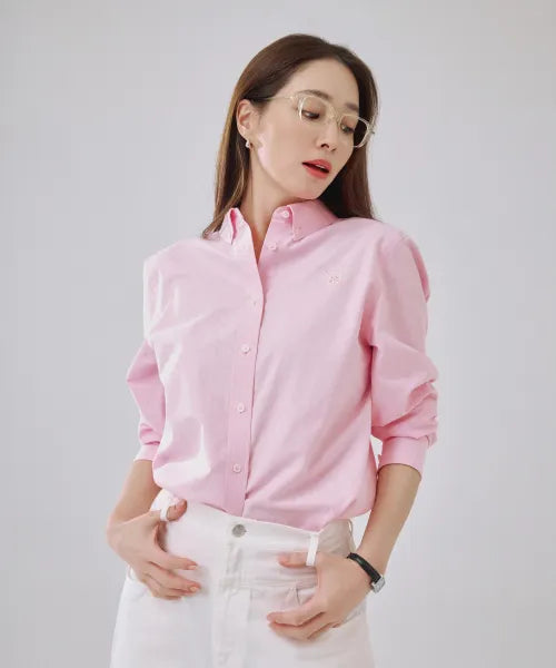韓國 Satur (W) Lauren Oxford Shirt【SR416】