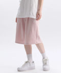 韓國 Ambler Angel Star Patch Bermuda Pants Bermuda Single-Pleat Sweat Shorts【AR189】