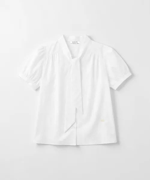 韓國 Marie Claire V-Neck Tie Blouse【SC660】