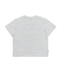 韓國 Mark Gonzales Women's Flower Pattern Crop Short Sleeve T-shirt【MG286】