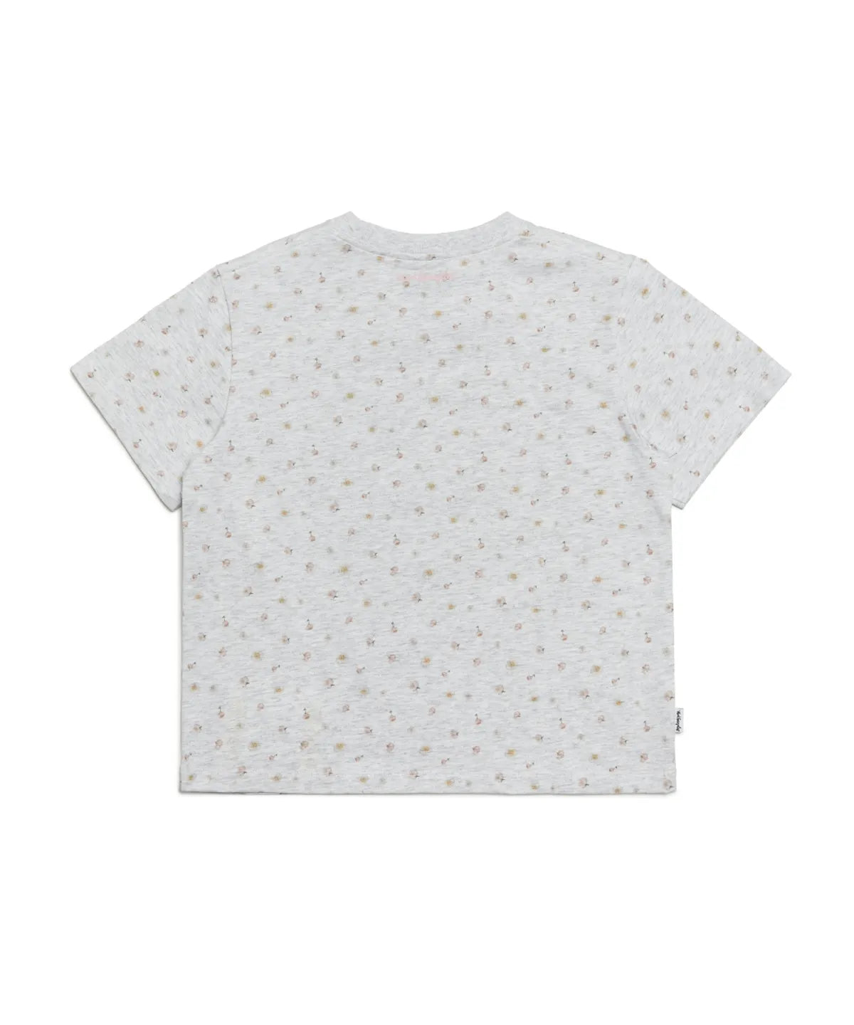 韓國 Mark Gonzales Women's Flower Pattern Crop Short Sleeve T-shirt【MG286】
