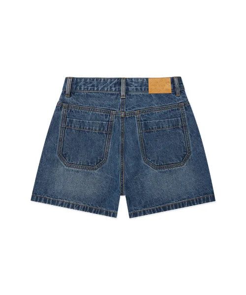 韓國 Wacky Willy Women's Half-length Denim Shorts【WW273】