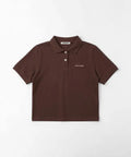 韓國 Marie Claire Origin Logo Pique Polo-T-Shirt【SC658】
