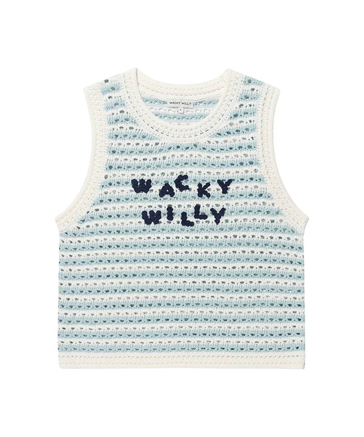 韓國 Wacky Willy Women's Knit Crochet Vest【WW228】