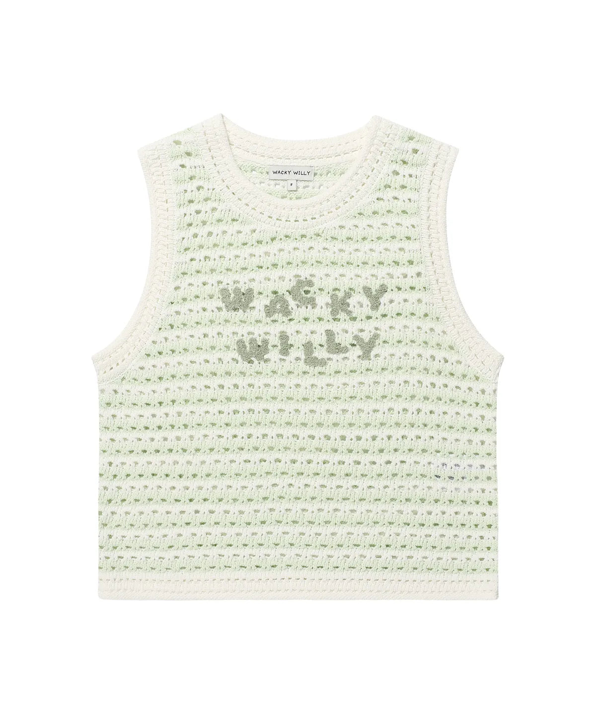 韓國 Wacky Willy Women's Knit Crochet Vest【WW228】