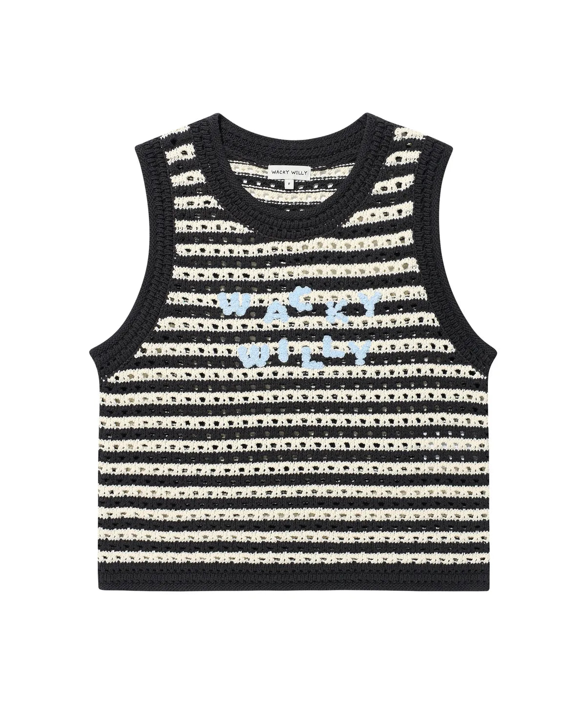 韓國 Wacky Willy Women's Knit Crochet Vest【WW228】