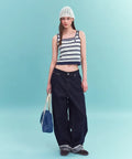 韓國 Satur Nylon Trapeze Shoulder Bag【SR382】