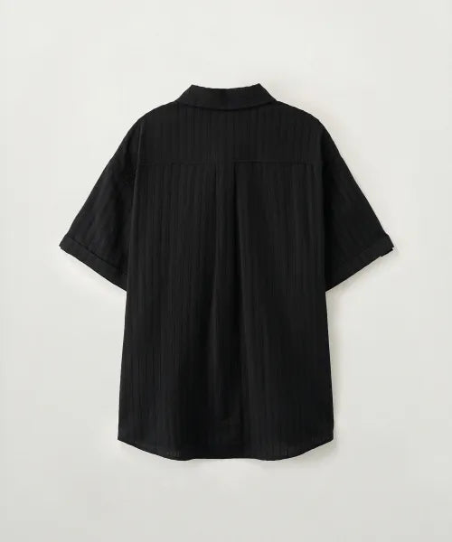 韓國 Satur Rolled-up Half Shirt【SR401】