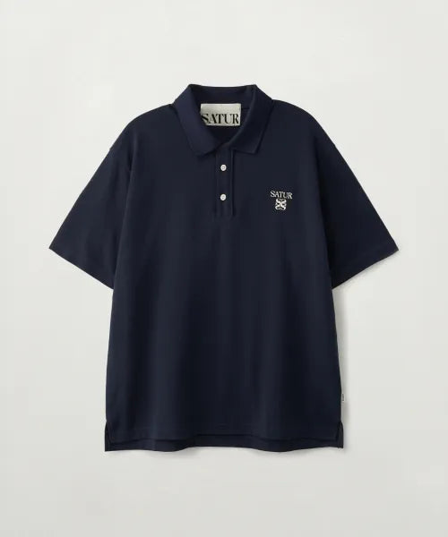 韓國 Satur Lauren Piqué Polo Short Sleeve T-shirt【SR402】
