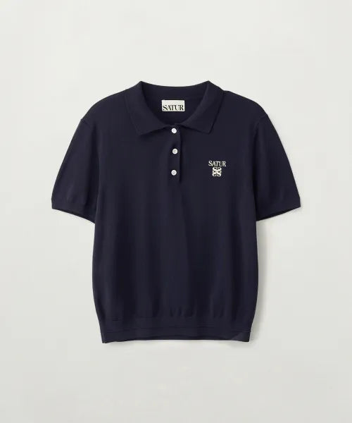 韓國 Satur (W) Classic Collar Half Knit【SR408】