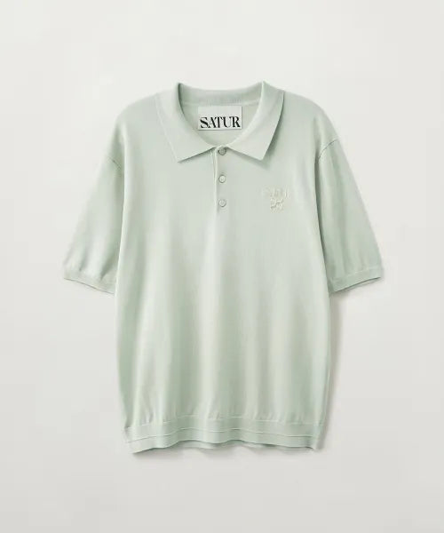 韓國 Satur Classic Collar Half Knit【SR399】