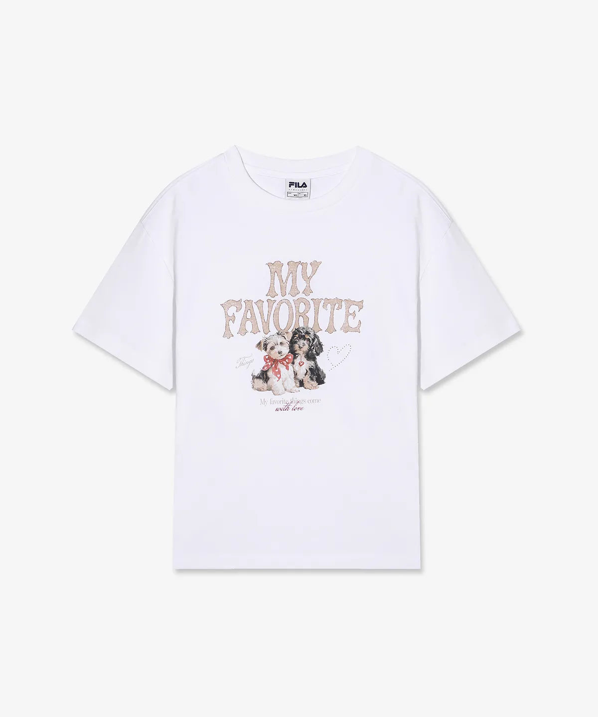 韓國 Fila 韓素希同款狗仔Tee【SM1987】