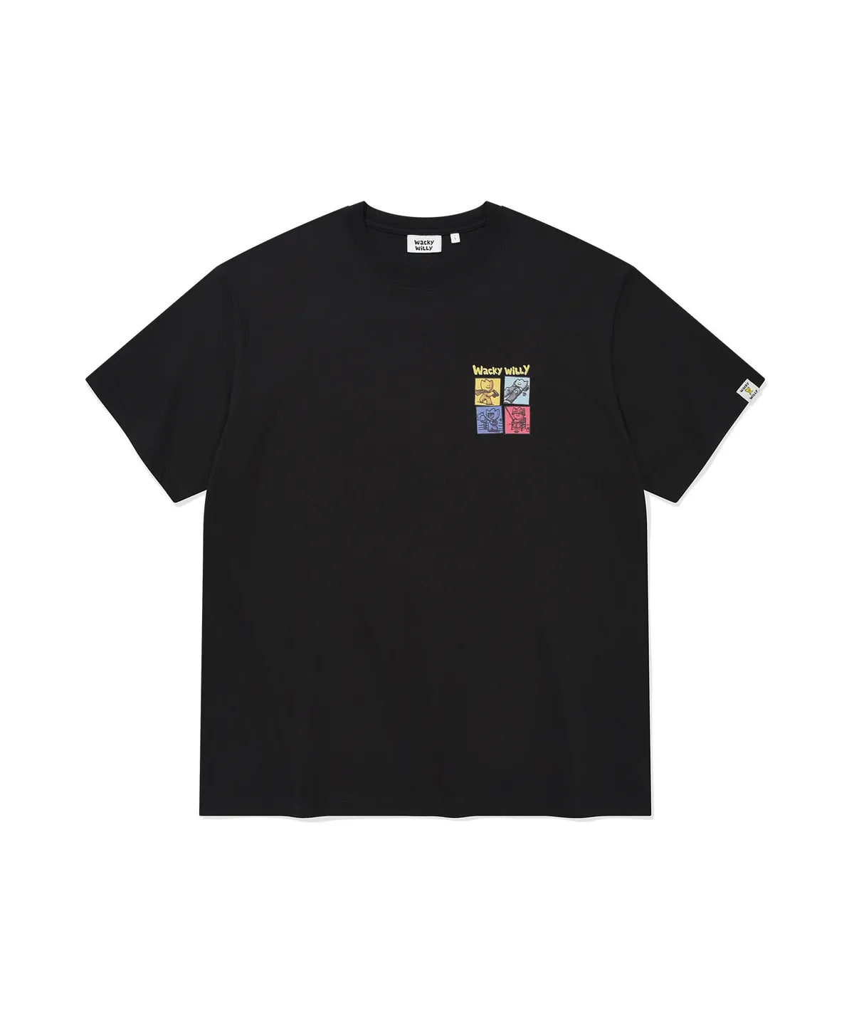 韓國 Wacky Willy 8-Cut Graphic Short Sleeve T-Shirt【WW260】
