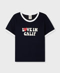 韓國 WhoAU Letter Ringer T-Shirt【WA347】