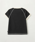 韓國 Satur (W) Lawton Stitch Ringer Short Sleeve T-shirt【SR412】