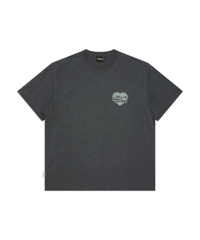 韓國 Mark Gonzales Heart Dice Slub Short Sleeve T-shirt【MG339】