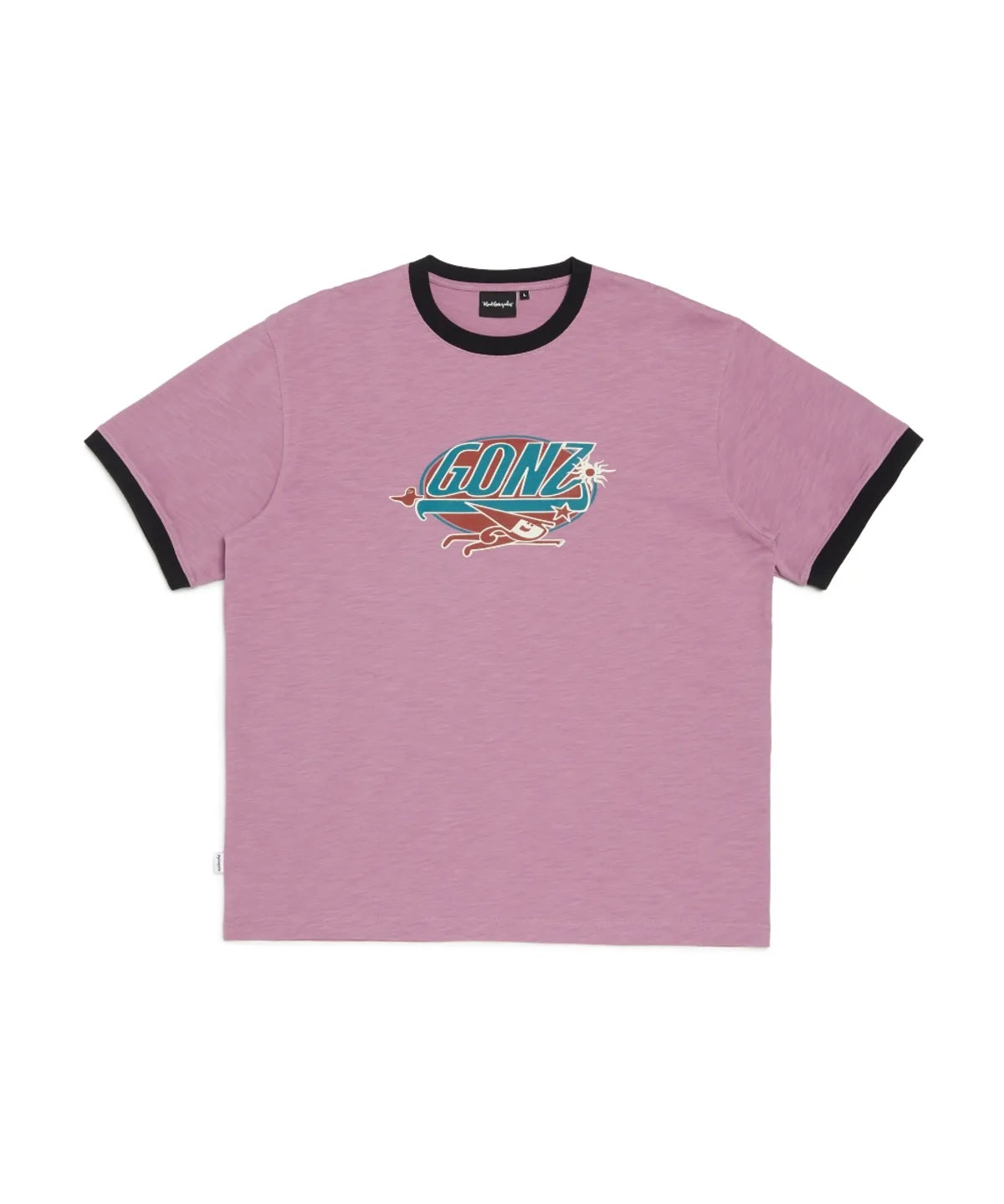 韓國 Mark Gonzales Slub Ringer Short Sleeve T-shirt 【MG386】